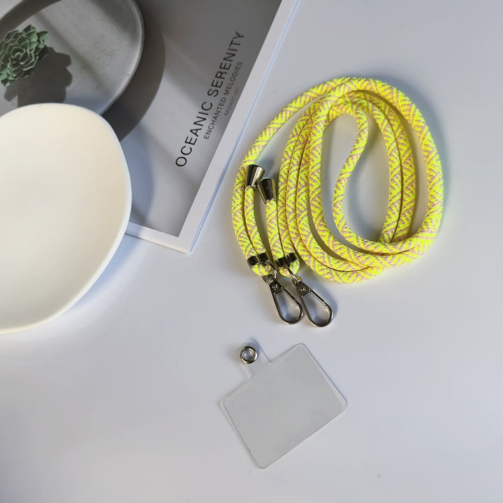 Verstellbare Lanyard mit doppelten Clips Karnz