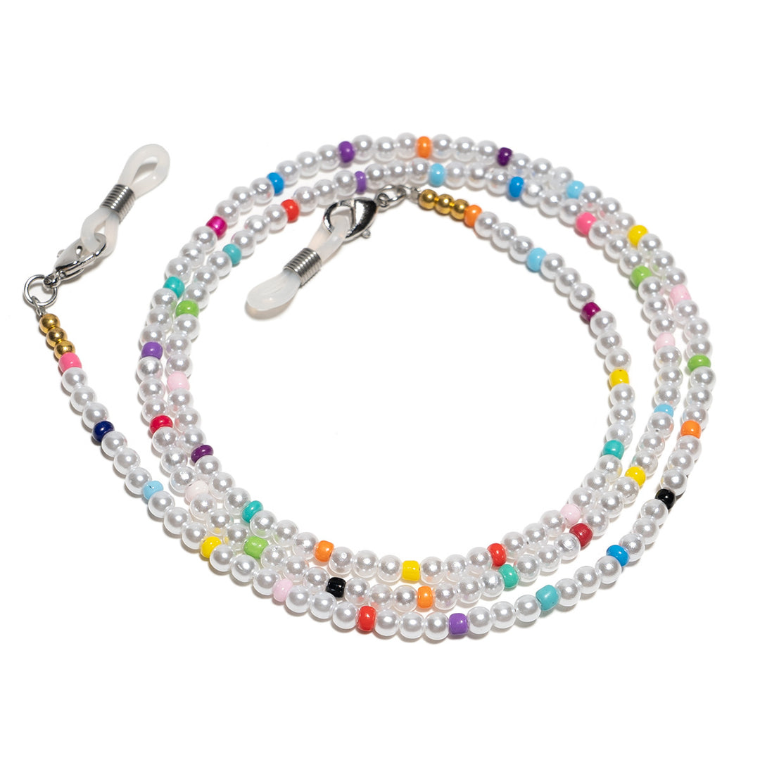 Farbige Perlen Brillen Kette Karnz 1786968035