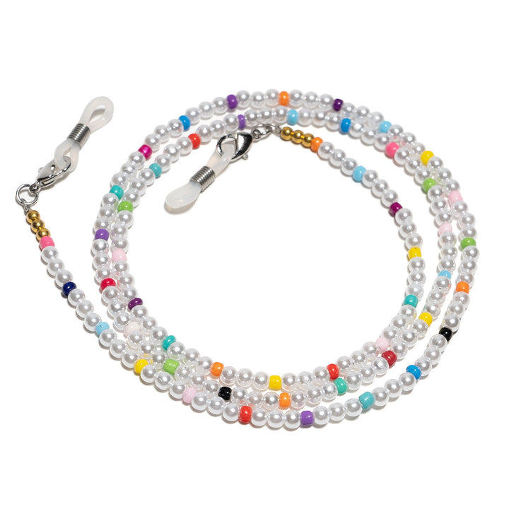 Farbige Perlen Brillen Kette Karnz 1786968035