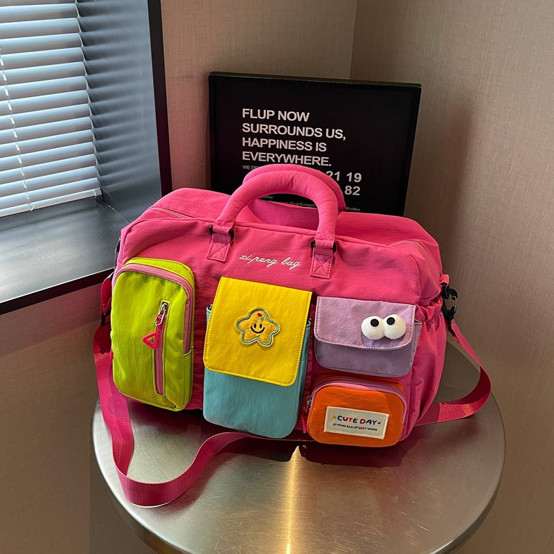 Multi-Pocket Reise-Duffel-Tasche Karnz