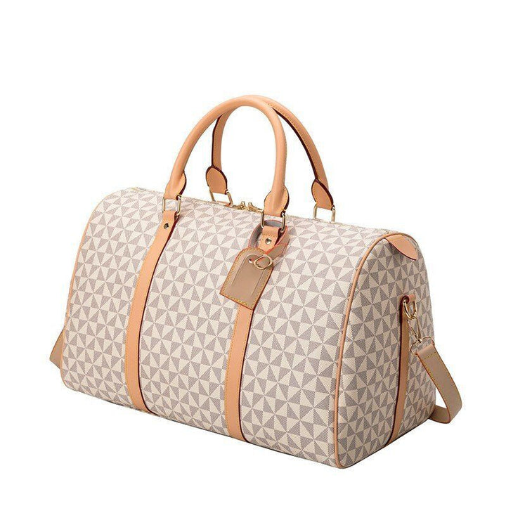 Geräumige Reisetasche mit Stilvollem Geometrischem Design Karnz