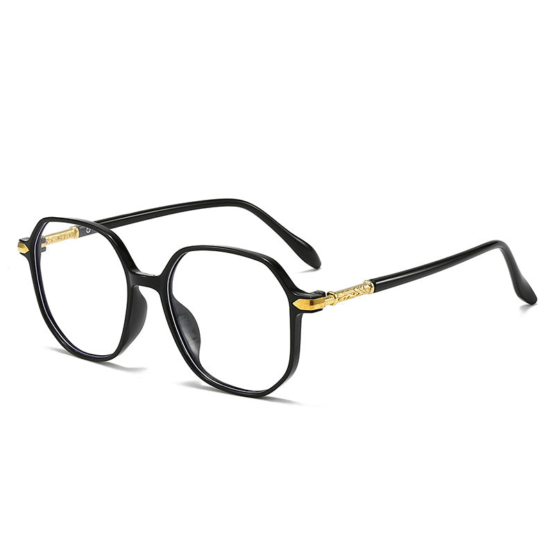 Stylische Übergroße Quadratische Rahmenbrille
