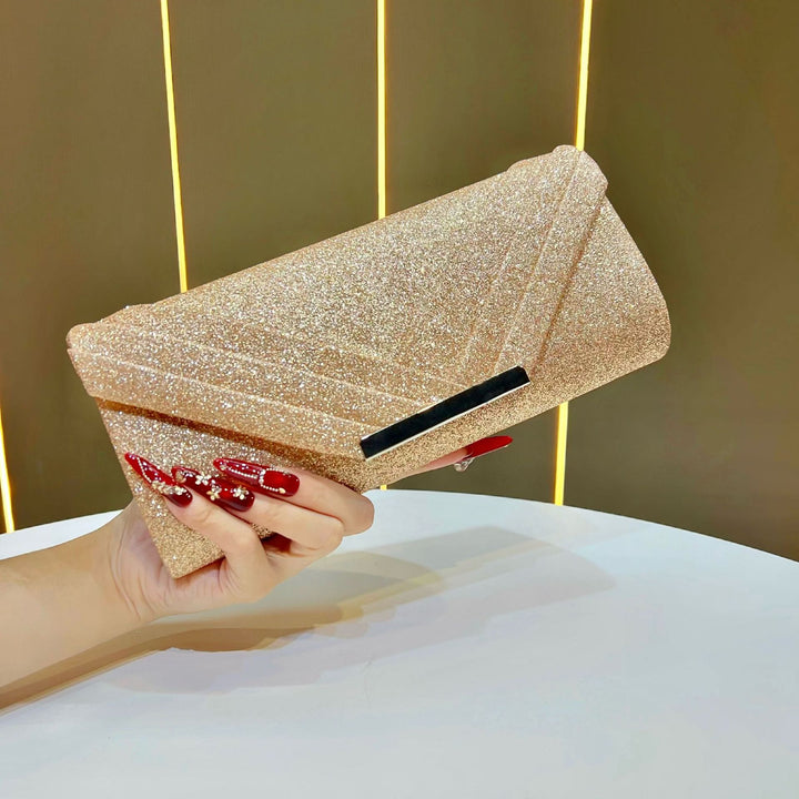 Glitzernde Abend-Clutch