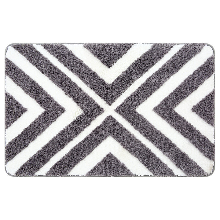 Moderne geometrische Badezimmermatte Karnz