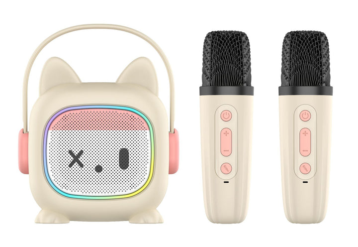 Bluetooth Karaoke Lautsprecher mit Dual-Mikrofonsystem Karnz