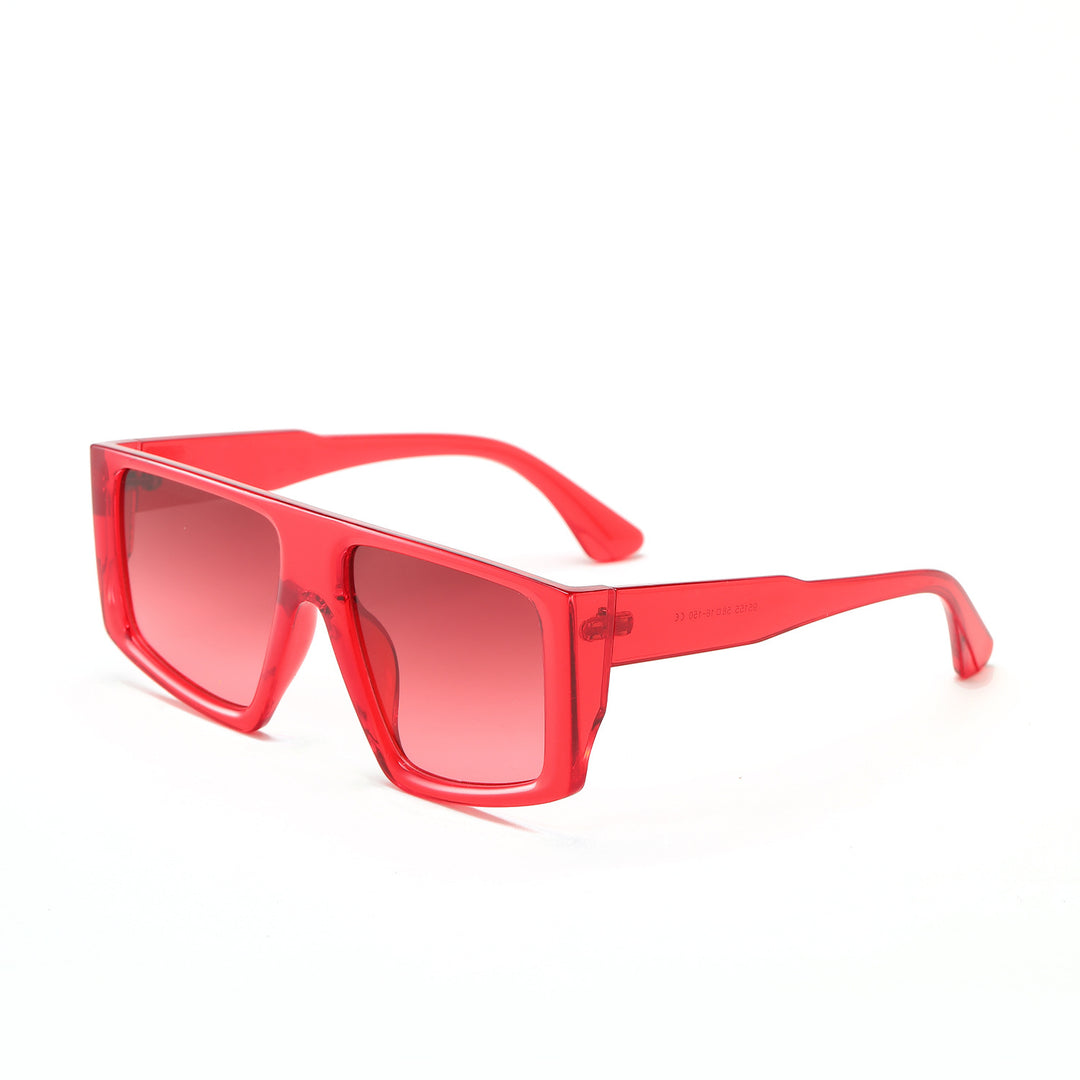 Damen oversized geometrische Sonnenbrille Karnz
