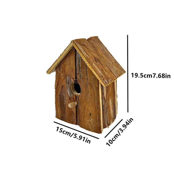 Dekorative Oden Vogelhaus Karnz