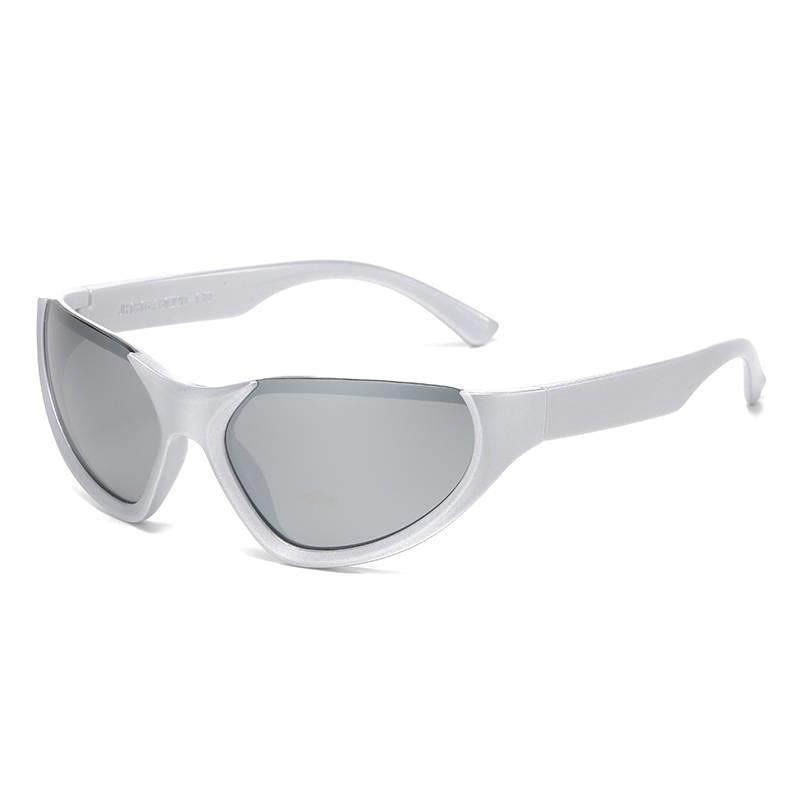 Damen Sportliche Fahrradsonnenbrille mit Windschnittigem Design Karnz