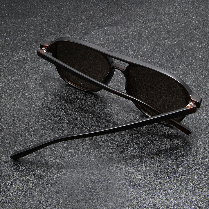 Damen Designer-Sonnenbrille mit modischem Schildpatt-Rahmen und UV-Schutz Karnz