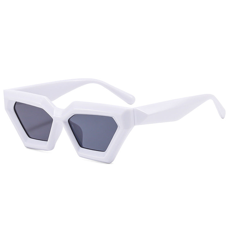 Damen Geometrische Sonnenbrille mit modernem Design Karnz