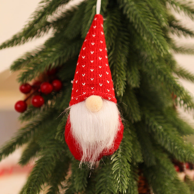 Dekorative Weihnachtsgnom Figur Karnz