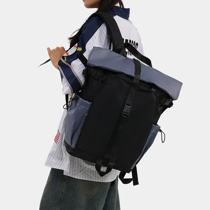 Hochkapazitäts-Städtischer Rolltop-Rucksack