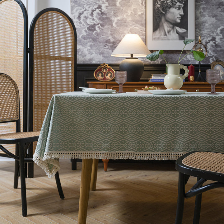Moderne geometrische Muster Tischdecke