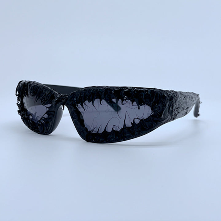 Damen Sportliche Skibrille mit innovativem Zahn-Design Karnz