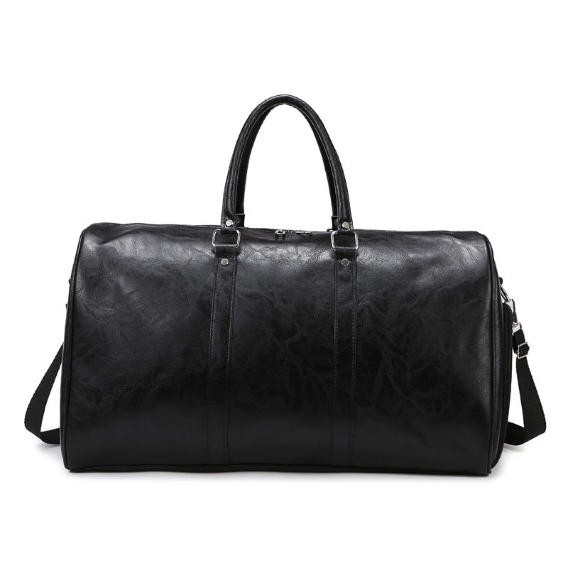 Vintage Leder Wochenend Reisetasche Karnz