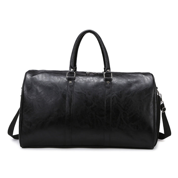 Vintage Leder Wochenend Reisetasche Karnz