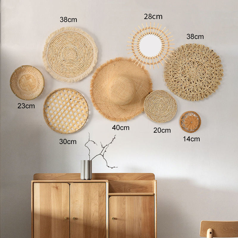 Elegante Wanddekoration Aus Naturmaterialien Karnz