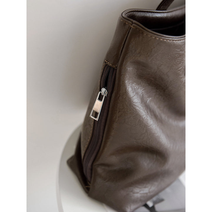 Luxuriöse Leder Tote Bag Karnz