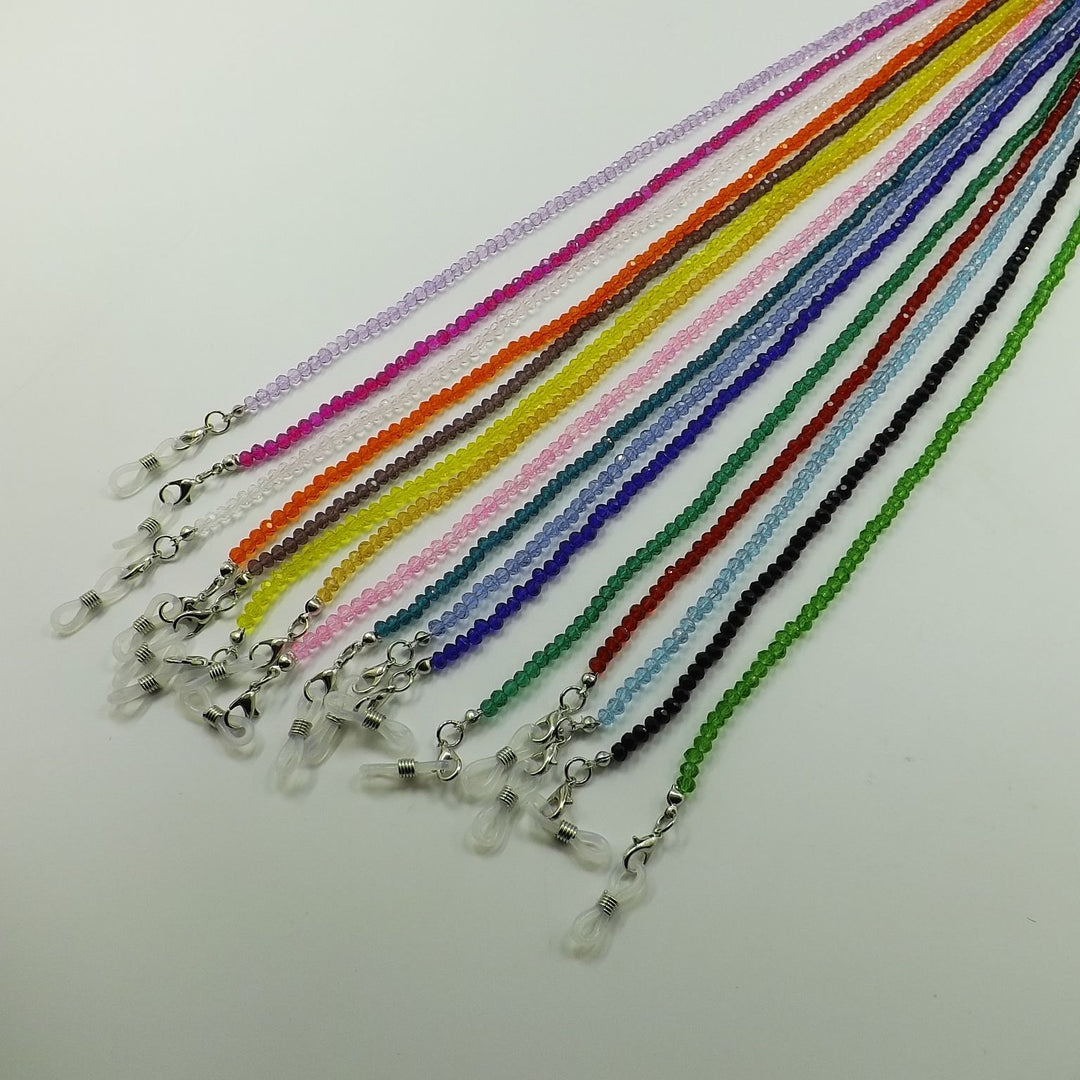 Elegante Glaskette Karnz