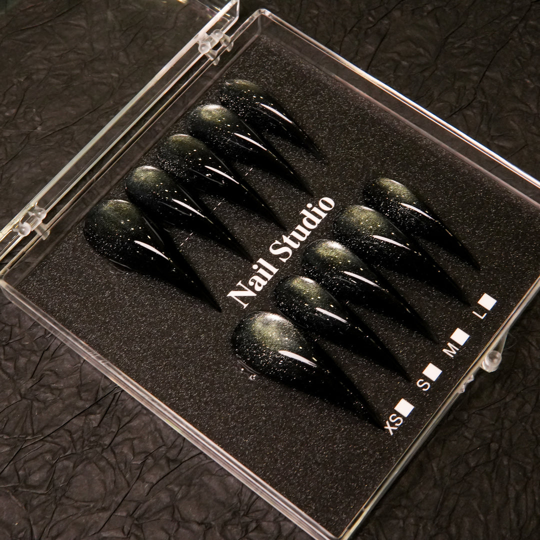 Glamouröse Stiletto Press-On Nagelset