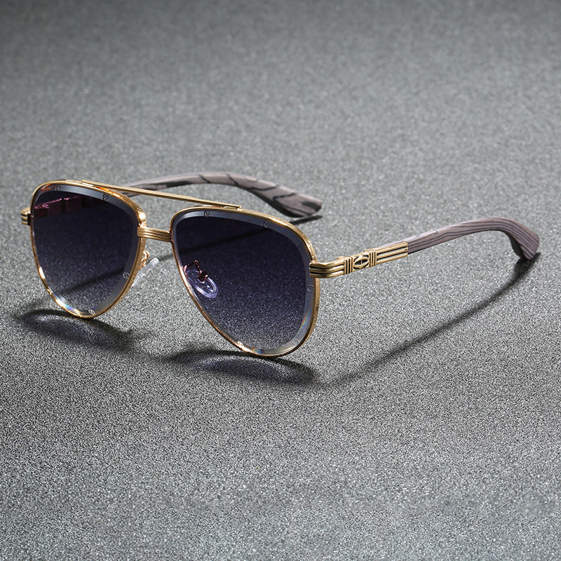 Damen modische Piloten-Sonnenbrille mit ergonomischem Design Karnz