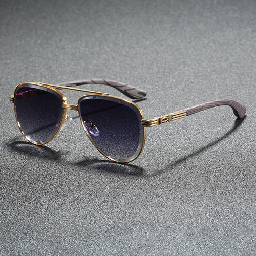 Damen modische Piloten-Sonnenbrille mit ergonomischem Design Karnz