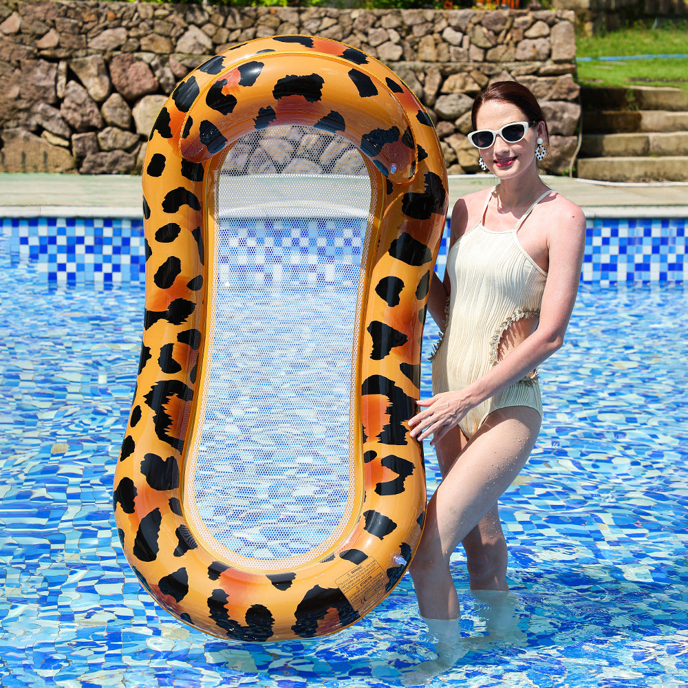 Damen Aufblasbare Luxus-Schwimminsel mit Sonnenschutz Karnz