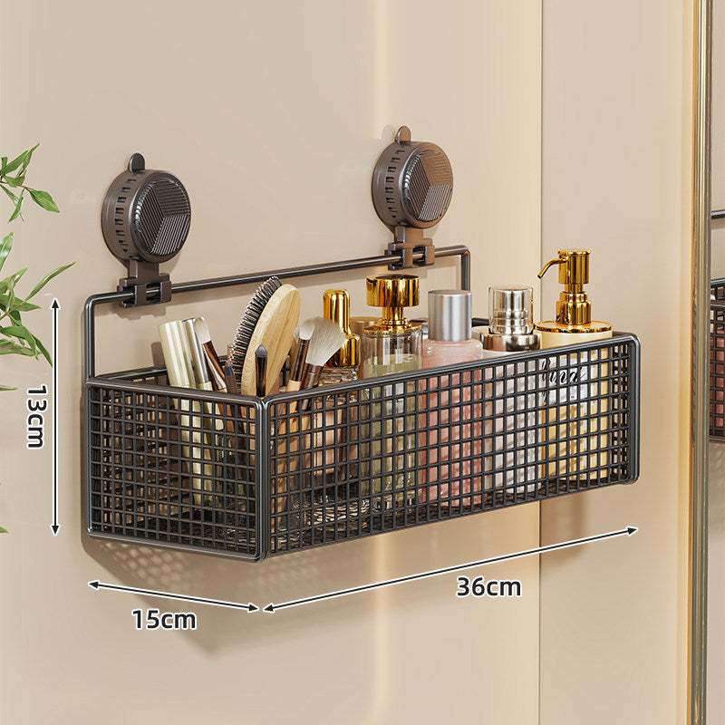 Saug-Montage Vertikales Mesh Kosmetik- & Toiletten-Organizer