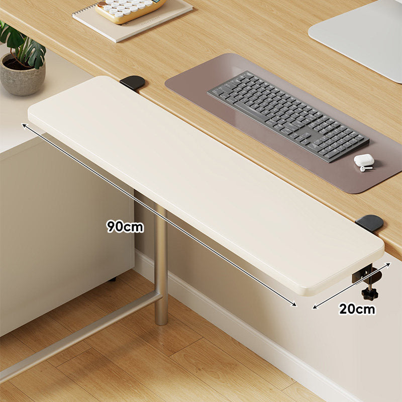Unter-Tisch Gleitschienen-Tastaturablage und Schreibtischverlängerung mit sanfter Gleitmontage