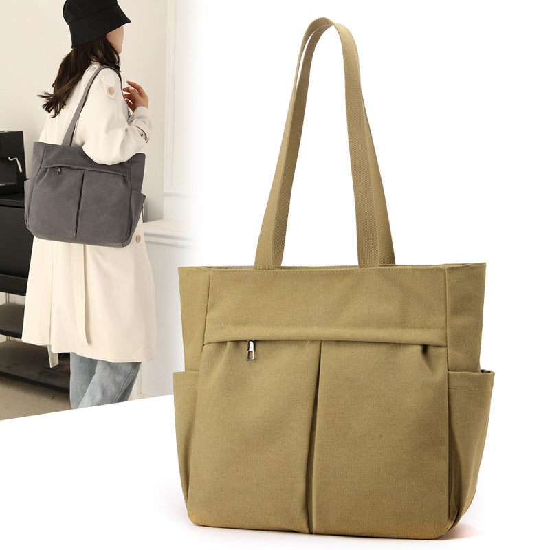 Multi-Pocket Tote Bag Karnz