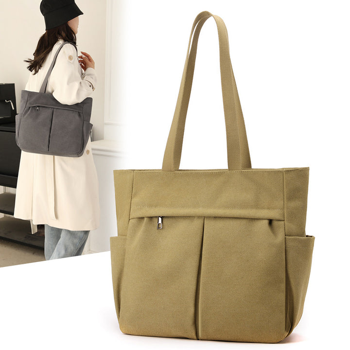 Multi-Pocket Tote Bag Karnz