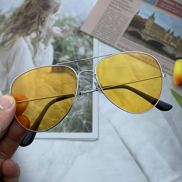 Premium Aviator Stil Sonnenbrillen Karnz