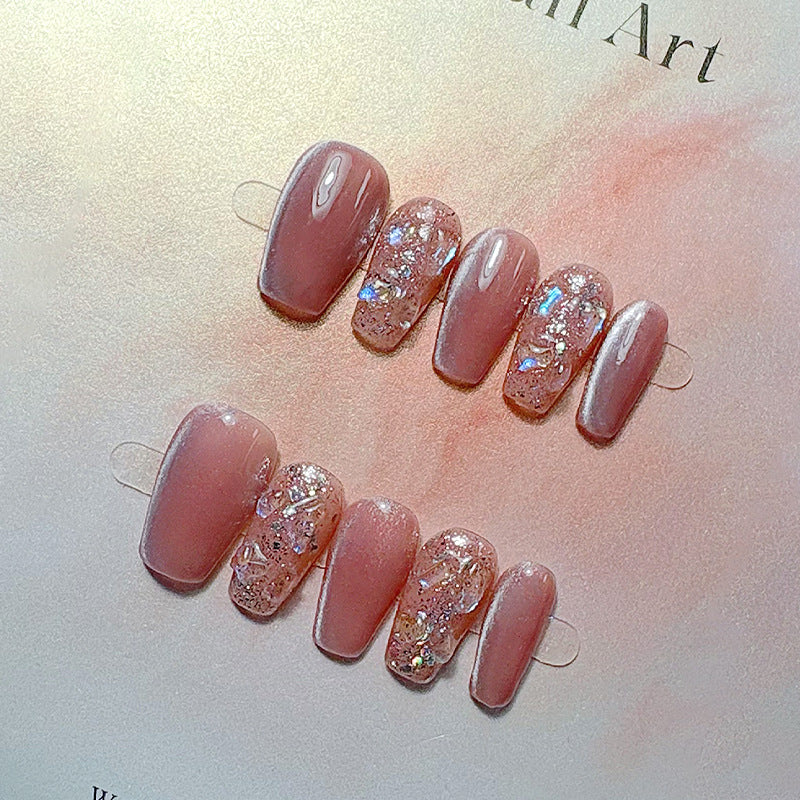 Premium French Tip Press-On Nails Karnz