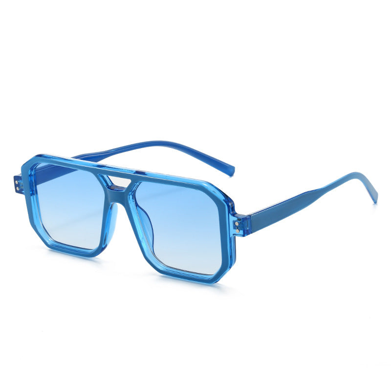 Damen modische Sonnenbrille im modernen achtkantigen Design Karnz