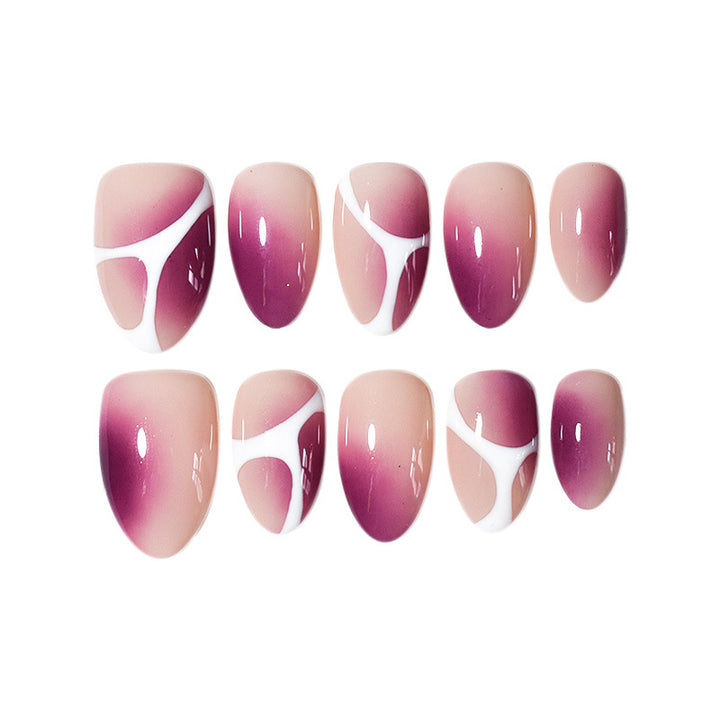 Ombre Nagelkunst Verlängerungen Karnz