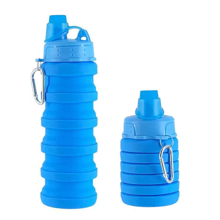 Damen zusammenfaltbare Silikon-Trinkflasche Karnz