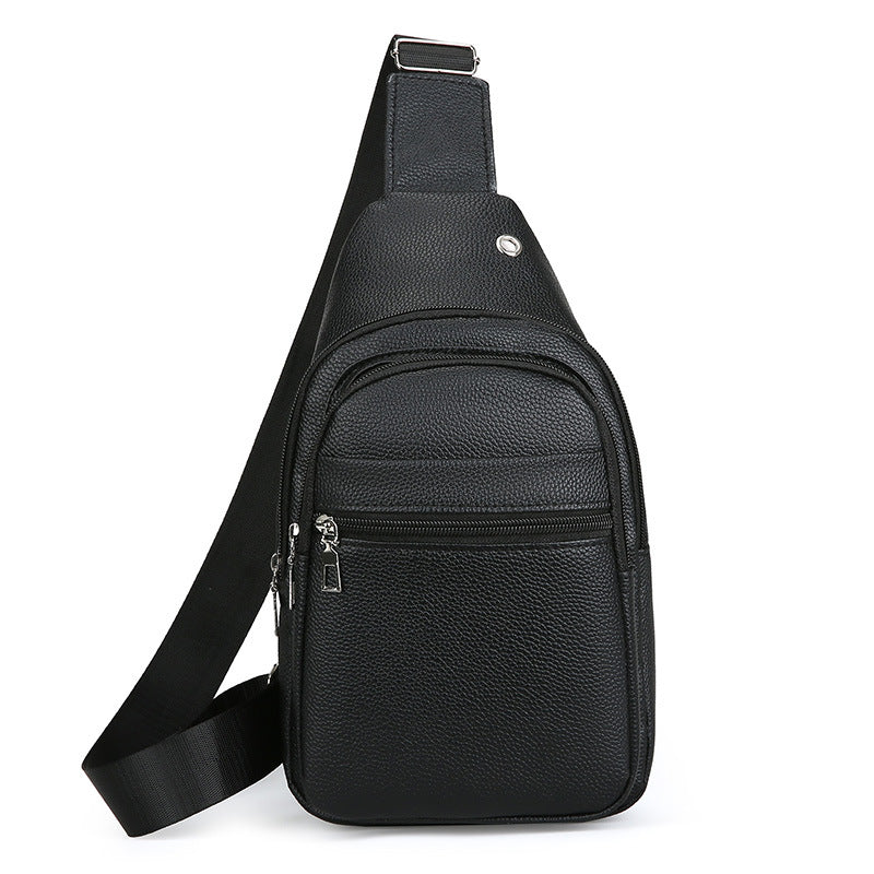 Premium Leder Sling Rucksack Karnz