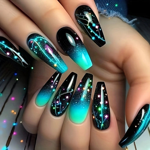 Himmlischer Glanz Nagelkunst