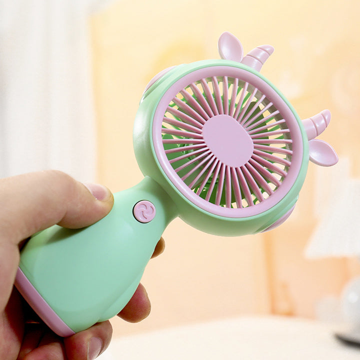Damen Tragbarer Handventilator mit interaktivem Tierdesign Karnz