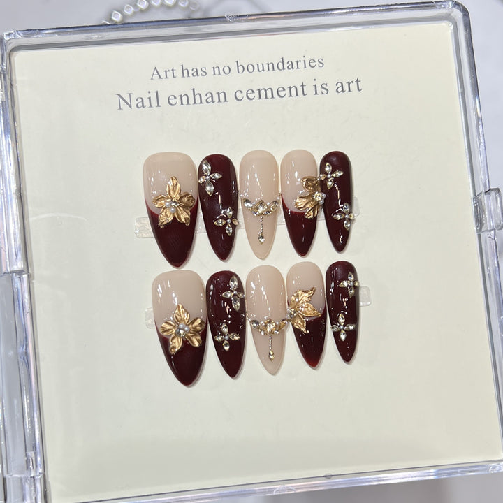 Künstlerisches Polyreines Nail Art Set