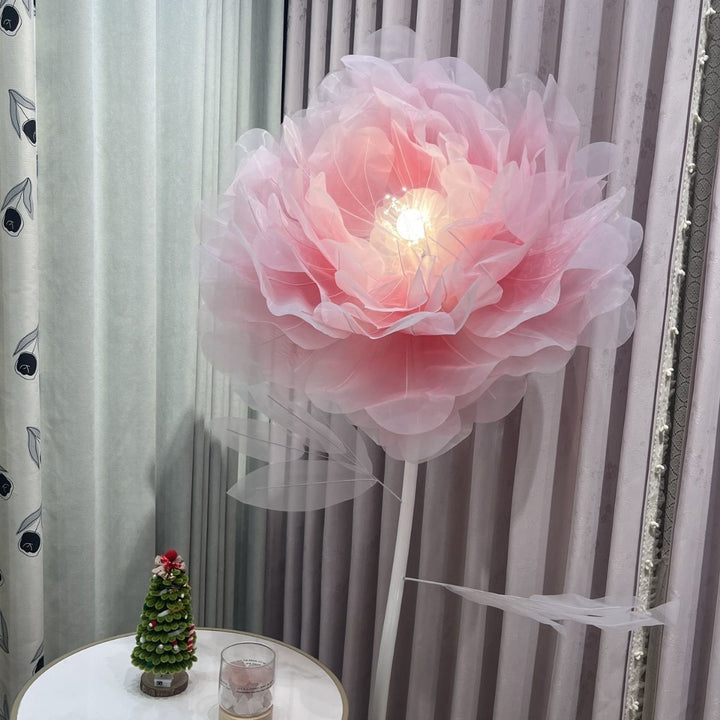 Florale dekorative Stehlampe
