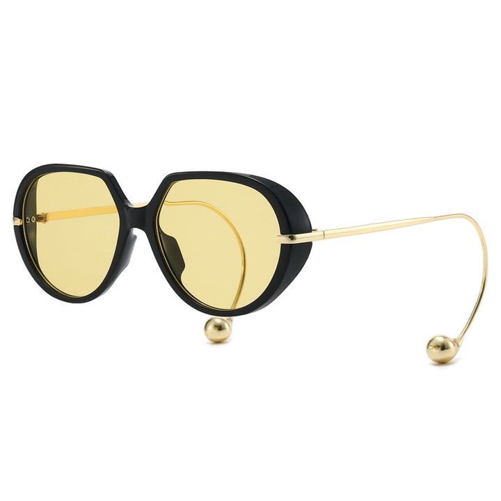 Hochwertige Fashion Shield Sonnenbrille Karnz