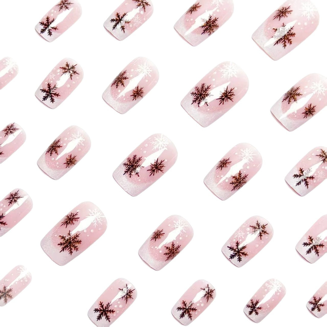 Winter-Themen Nagelkunstset Karnz