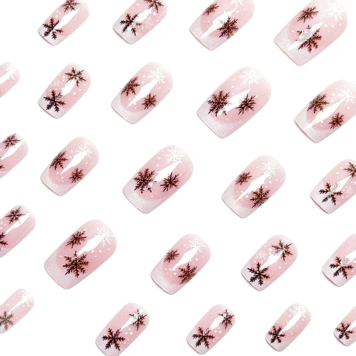 Winter-Themen Nagelkunstset Karnz