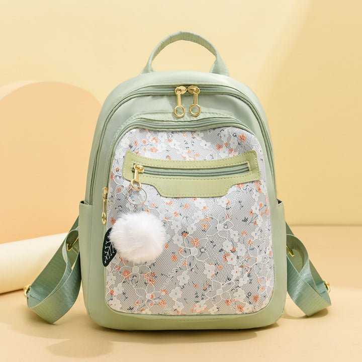 Blumenmuster Casual Rucksack Karnz