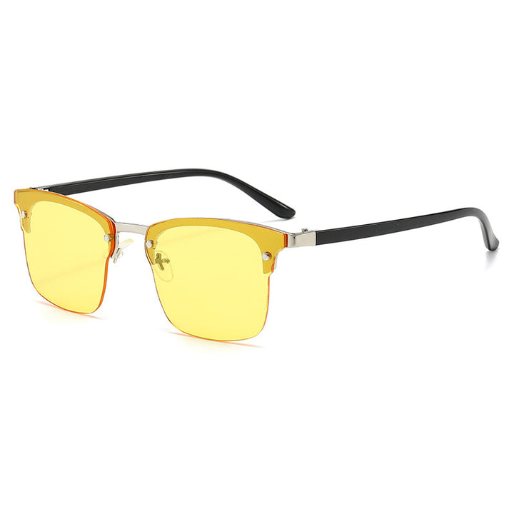 Damen modische quadratische Sonnenbrille mit robustem Rahmen Karnz