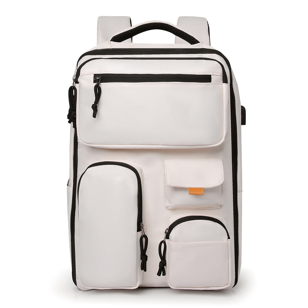 Multi-Pocket Vielseitiger Rucksack Karnz