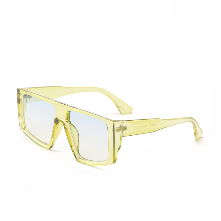 Damen oversized geometrische Sonnenbrille Karnz