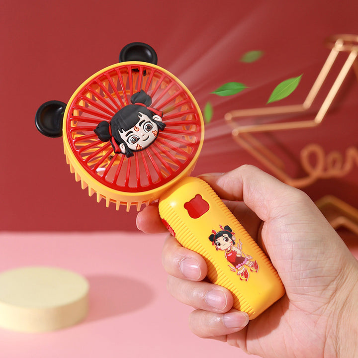 Unisex Tragbarer Kinderventilator mit verspieltem Design Karnz