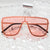 Damen Extravagante Oversized-Sonnenbrille Karnz